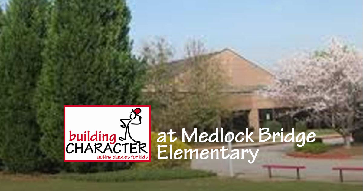 Medlock Bridge Elementary After School Acting Class Building Character